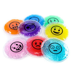 Edusense Gel Bead Emotion Sensory Fidget Bags, Set of 8