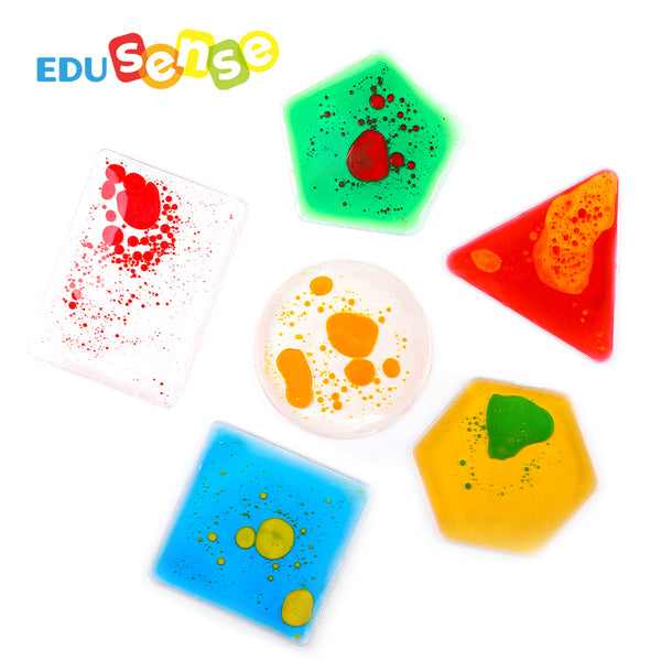 Edusense Sensory Liquid Shapes Toys（6 pieces）