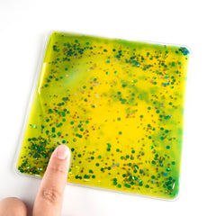 Edusense Glitter Sensory Liquid Filled Shapes （6 PCS）