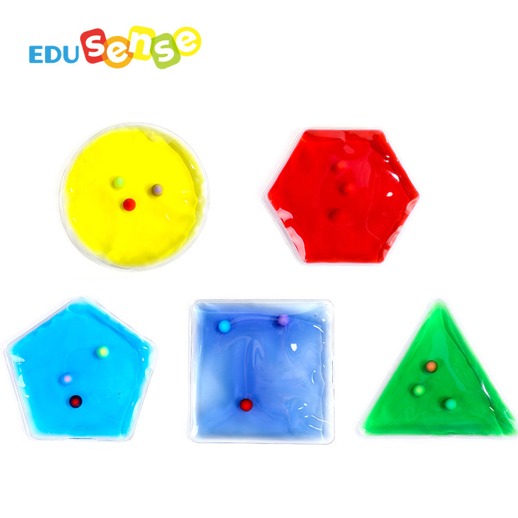 Edusense Sensory Liquid Gel Filled Toy Fidget Stress Toy (5 PCS)