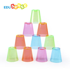 Edusense Stacking Cups Color Sorting Toys