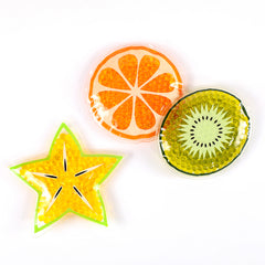 Edusense PVC Fruit Liquid Gel Shape Special Needs Educational Toy (6 PCS)