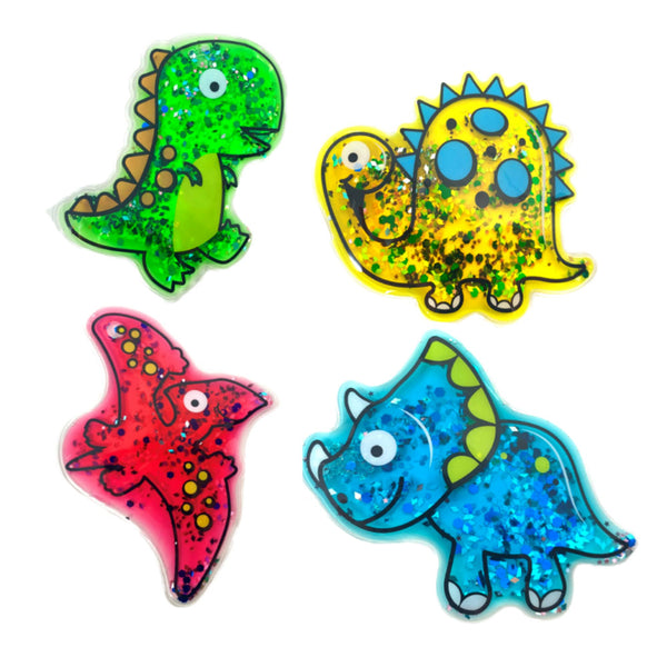 Edusense Dinosaur Sensory Liquid Gel Filled Toys (4 PCS)